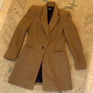 Gorgeous Zara Shetland Wool Never Worn Blazer